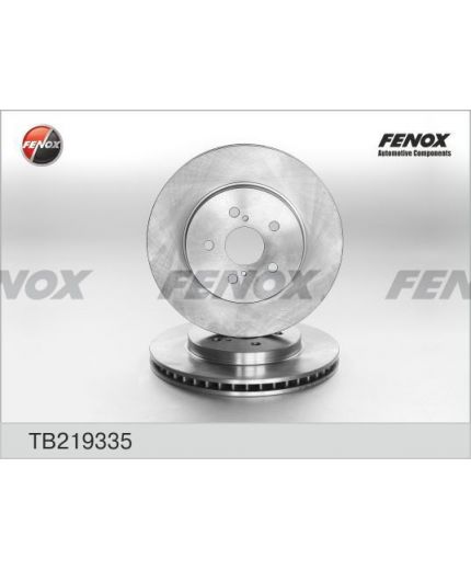 FENOX Тормозной диск передний