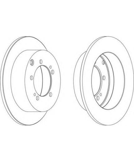 Ferodo Тормозной диск