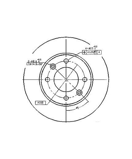 Patron Тормозной диск задний Фото 2