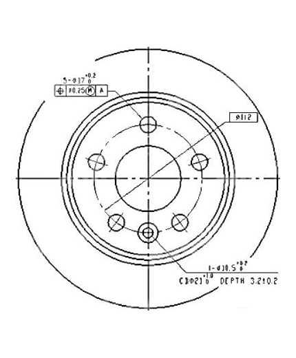 Patron Тормозной диск задний Фото 2