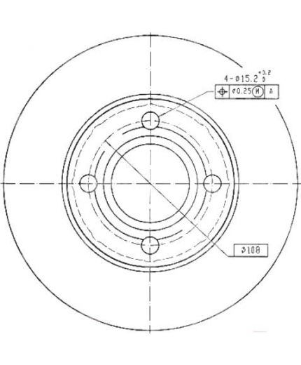 Patron Тормозной диск передний