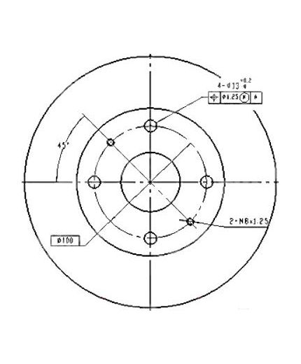 Patron Тормозной диск передний Фото 2
