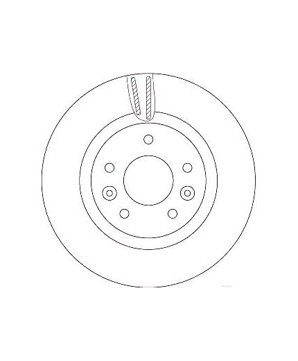 TRW Тормозной диск передний