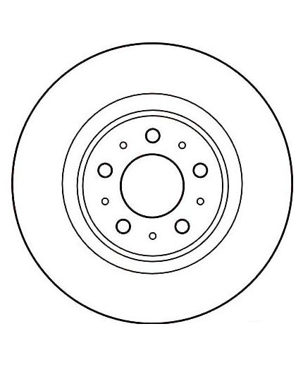 TRW Тормозной диск передний