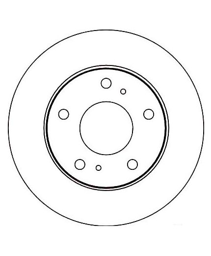 TRW Тормозной диск передний