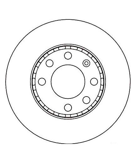 TRW Тормозной диск передний