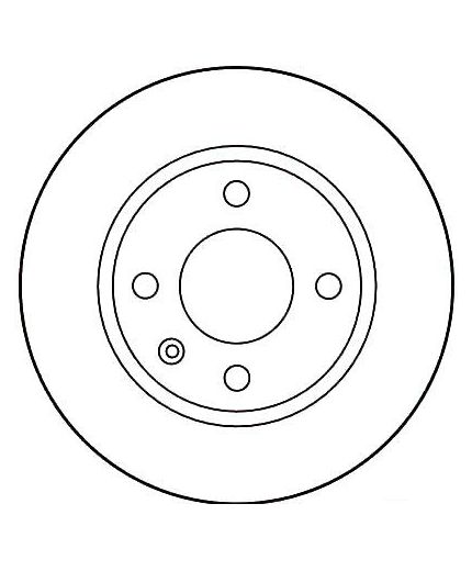 TRW Тормозной диск передний