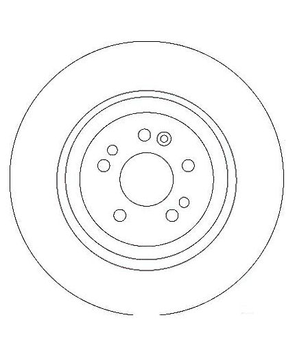 TRW Тормозной диск передний