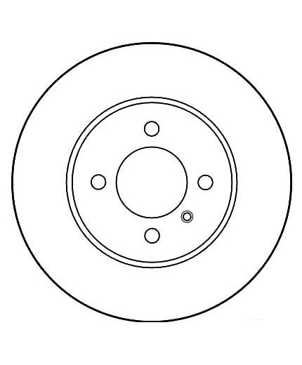 TRW Тормозной диск передний