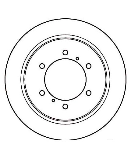 TRW Тормозной диск задний