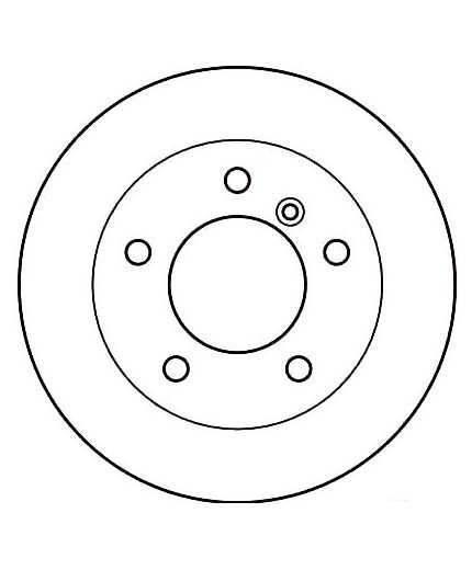 TRW Тормозной диск задний