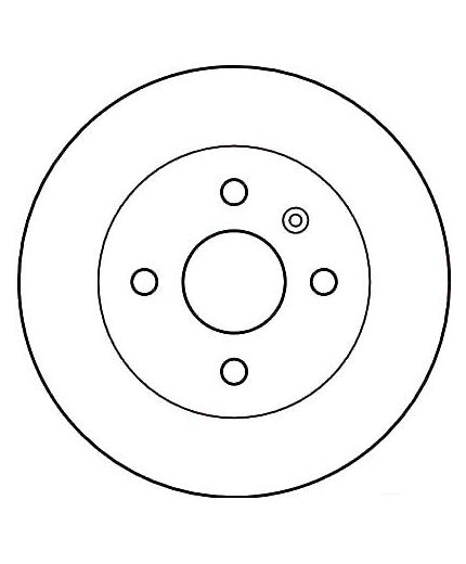 TRW Тормозной диск задний