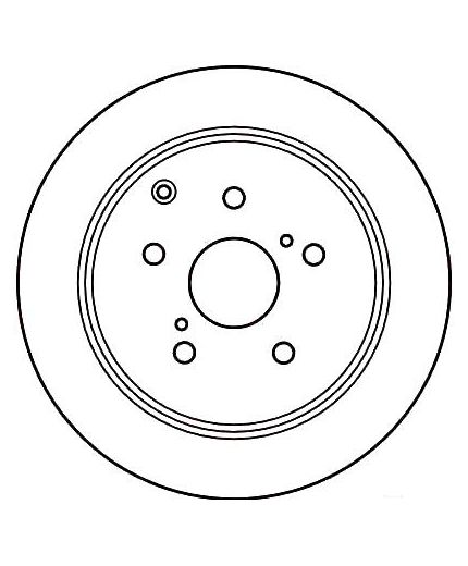 TRW Тормозной диск задний