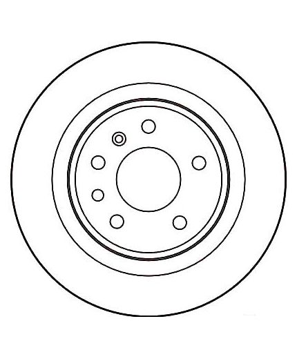 TRW Тормозной диск задний