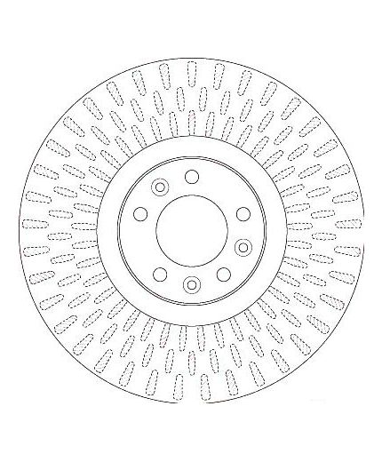TRW Тормозной диск