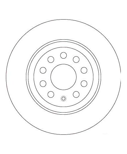 TRW Тормозной диск