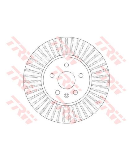TRW Тормозной диск