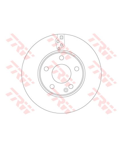TRW Тормозной диск