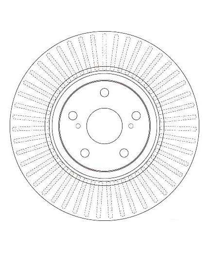 TRW Тормозной диск