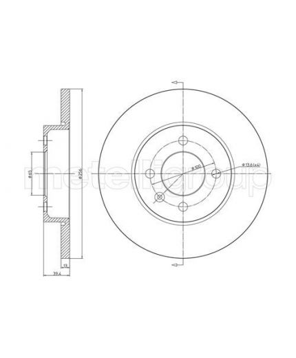 Trusting Тормозной диск