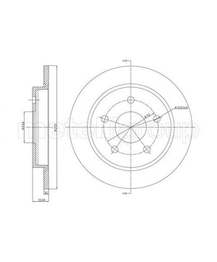 Trusting Тормозной диск