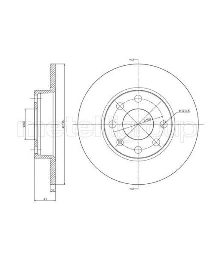 Trusting Тормозной диск
