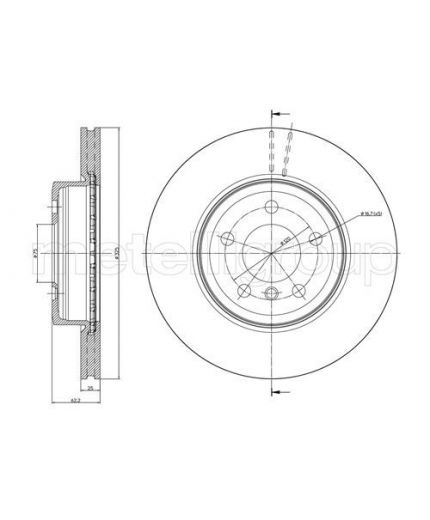 Trusting Тормозной диск