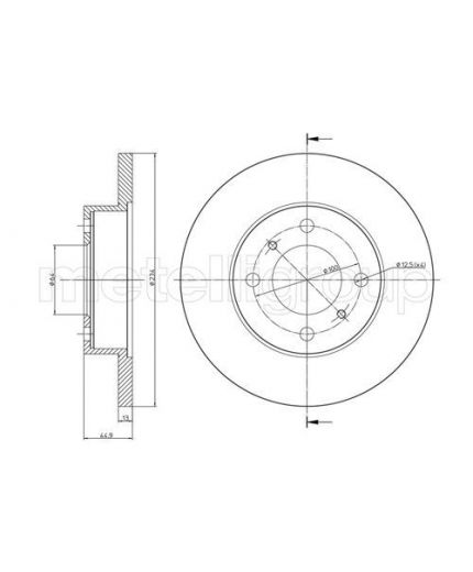Trusting Тормозной диск