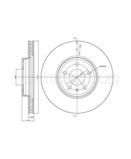 Trusting Тормозной диск