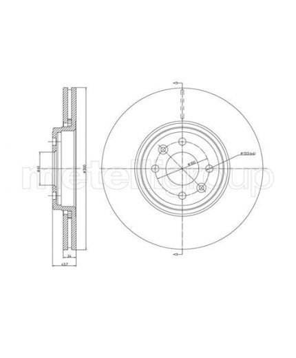 Trusting Тормозной диск