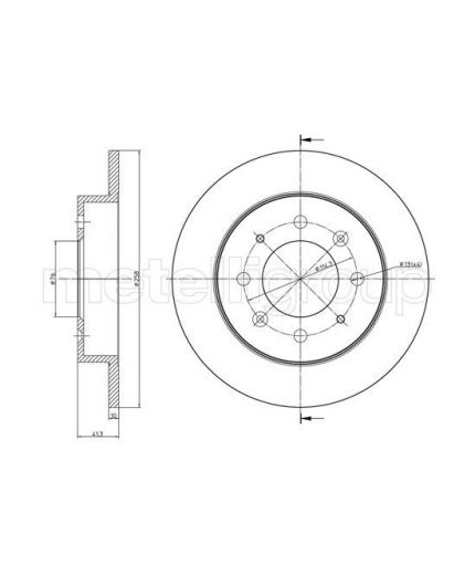 Trusting Тормозной диск