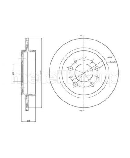 Trusting Тормозной диск