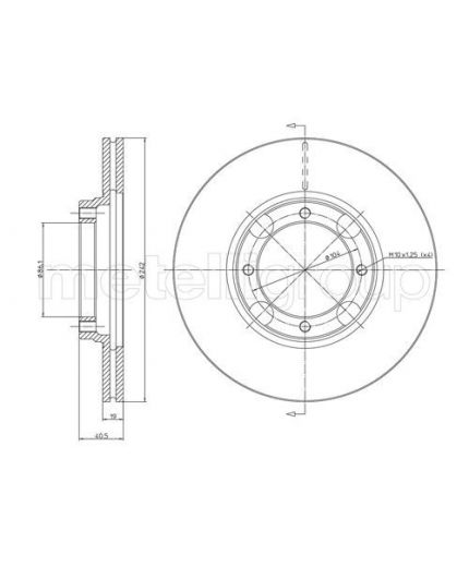 Trusting Тормозной диск