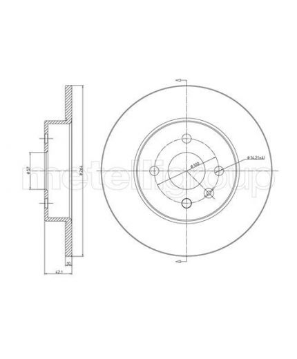 Trusting Тормозной диск