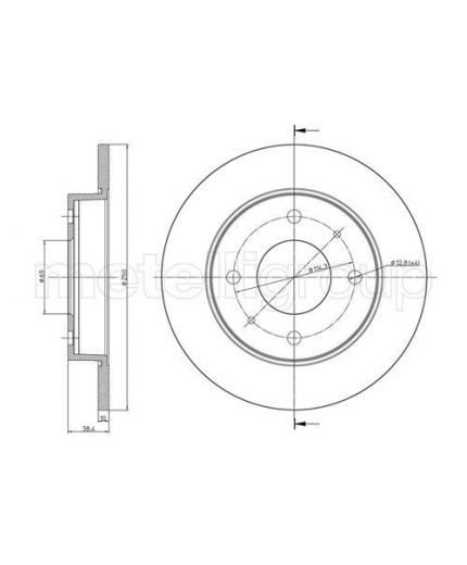 Trusting Тормозной диск