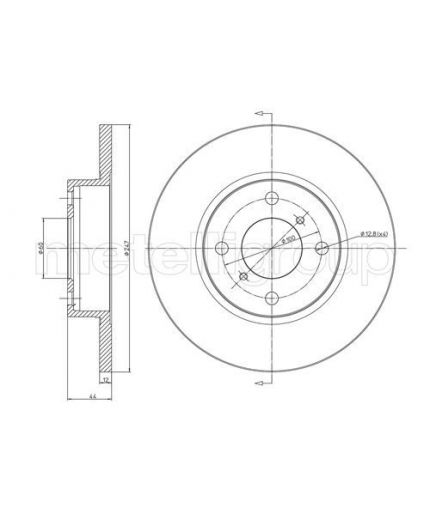 Trusting Тормозной диск