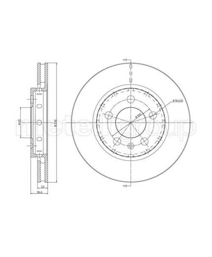 Trusting Тормозной диск