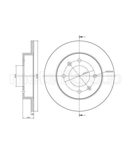 Trusting Тормозной диск