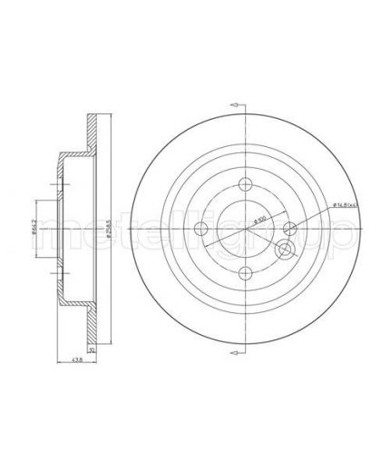Trusting Тормозной диск