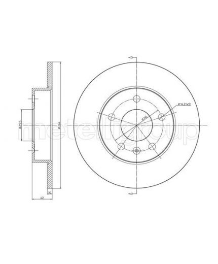 Trusting Тормозной диск