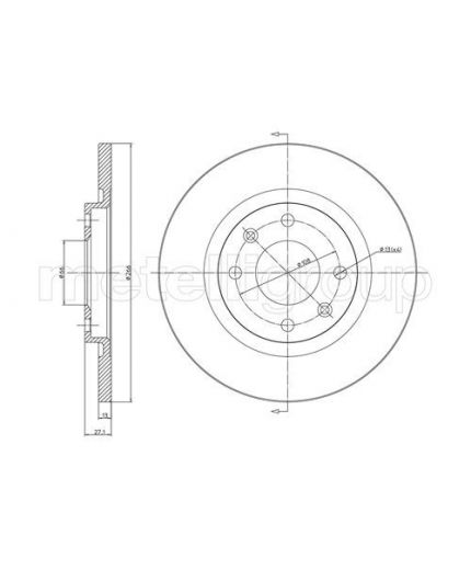 Trusting Тормозной диск