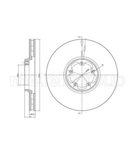 Trusting Тормозной диск