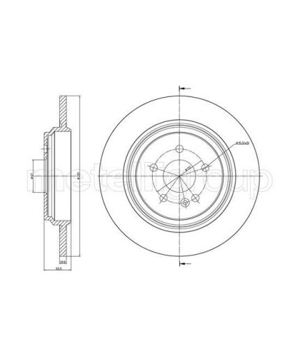 Trusting Тормозной диск