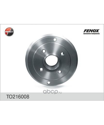 FENOX Тормозной барабан Фото 2