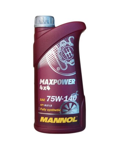 Трансмиссионное масло MANNOL Maxpower 4x4 GL-5 75W-140 1л