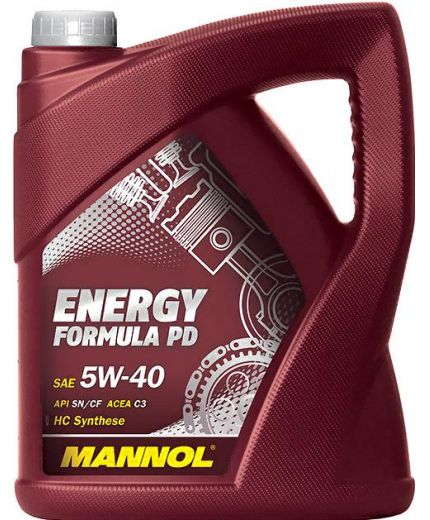 Моторное масло MANNOL Energy Formula PD 5W-40 SN/CH-4 ESTER 5л