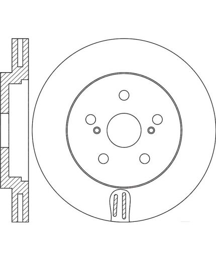 NiBK Тормозной диск