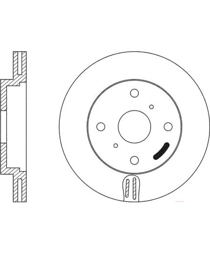 NiBK Тормозной диск