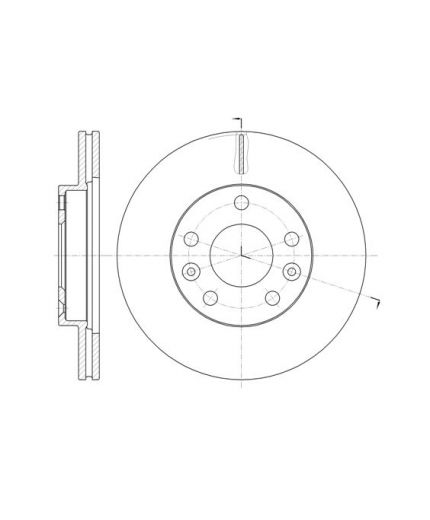 REMSA Тормозной диск