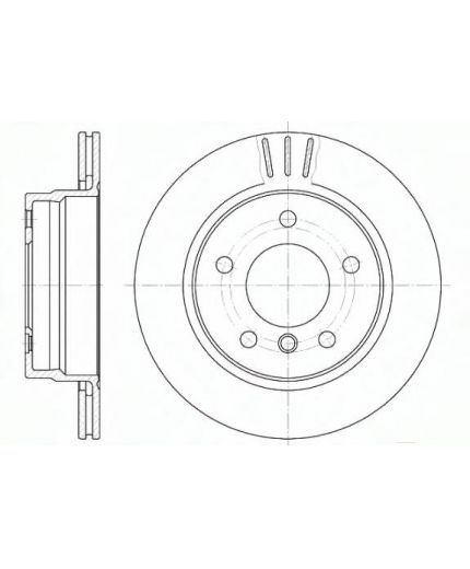REMSA Тормозной диск